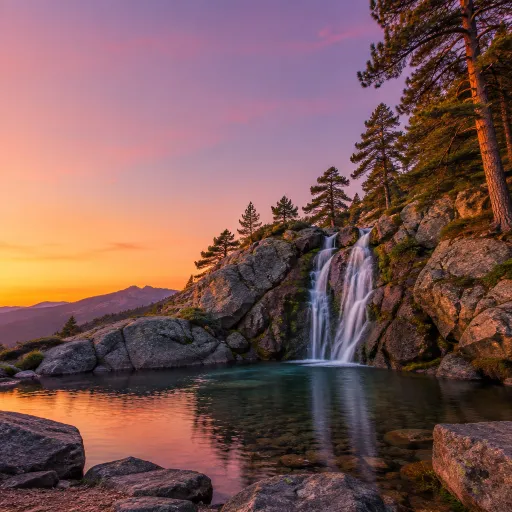 La cascade des Anglais à Vizzavona : une randonnée rafraîchissante au cœur de la forêt corse