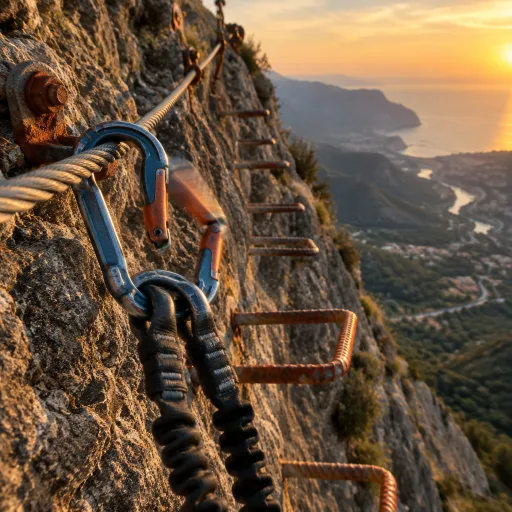 Via ferrata de Tizzarella et Solenzara : la verticalité corse accessible sans encordement
