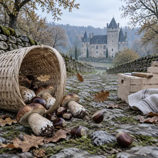 Périgord d'automne : cèpes, châtaignes et châteaux rendus au silence