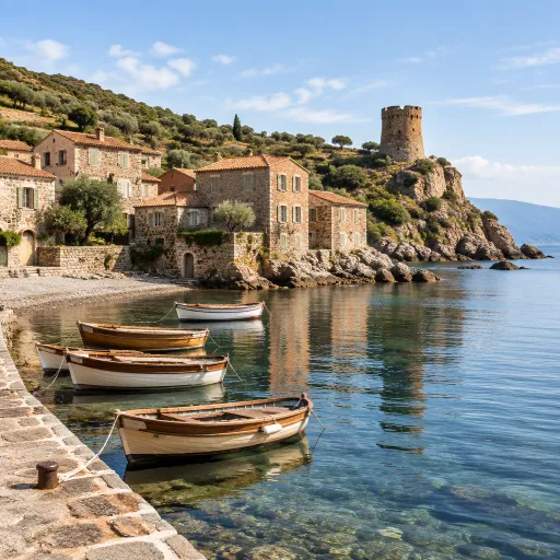 Erbalunga, le nid aux peintres du Cap Corse : une marine les pieds dans l'eau à vingt minutes de Bastia