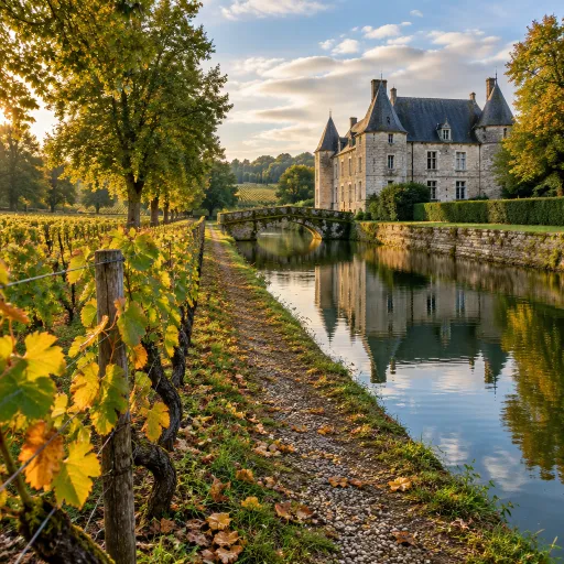 Octobre en Pays de la Loire : quand les vignes du Layon dorent et que les châteaux retrouvent leurs douves
