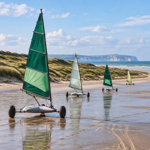 Chars à voile sur la Côte d'Opale : le sport que le vent a inventé ici