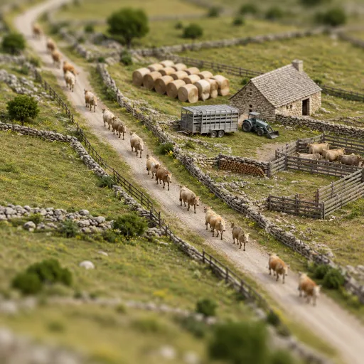 Transhumance dans l'Aubrac : ou voir monter les vaches en juin et comment s'y mettre soi-meme