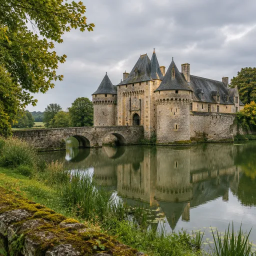 Le Plessis-Bourré, château à douve : un manoir militaire intact entre Angers et le Maine, dans le secret du nord-Anjou