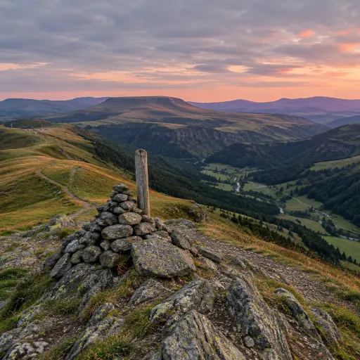 Plomb du Cantal : l'ascension du toit cantalou en boucle, par le Lioran et la vallée de Brezons