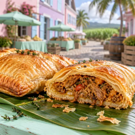 Les pâtés antillais en Martinique : l’art de la pâte créole entre marchés, rhum agricole et street food