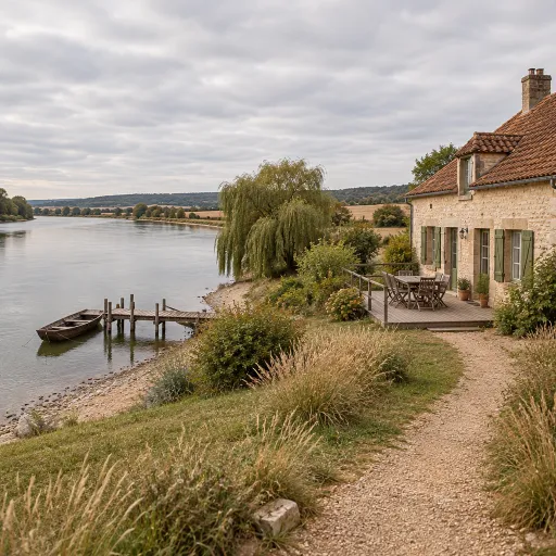 Séjour en location de gîte en Centre Val de Loire au bord de Loire