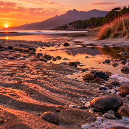 La plage de l’Ostriconi en Corse : joyau sauvage de la Balagne